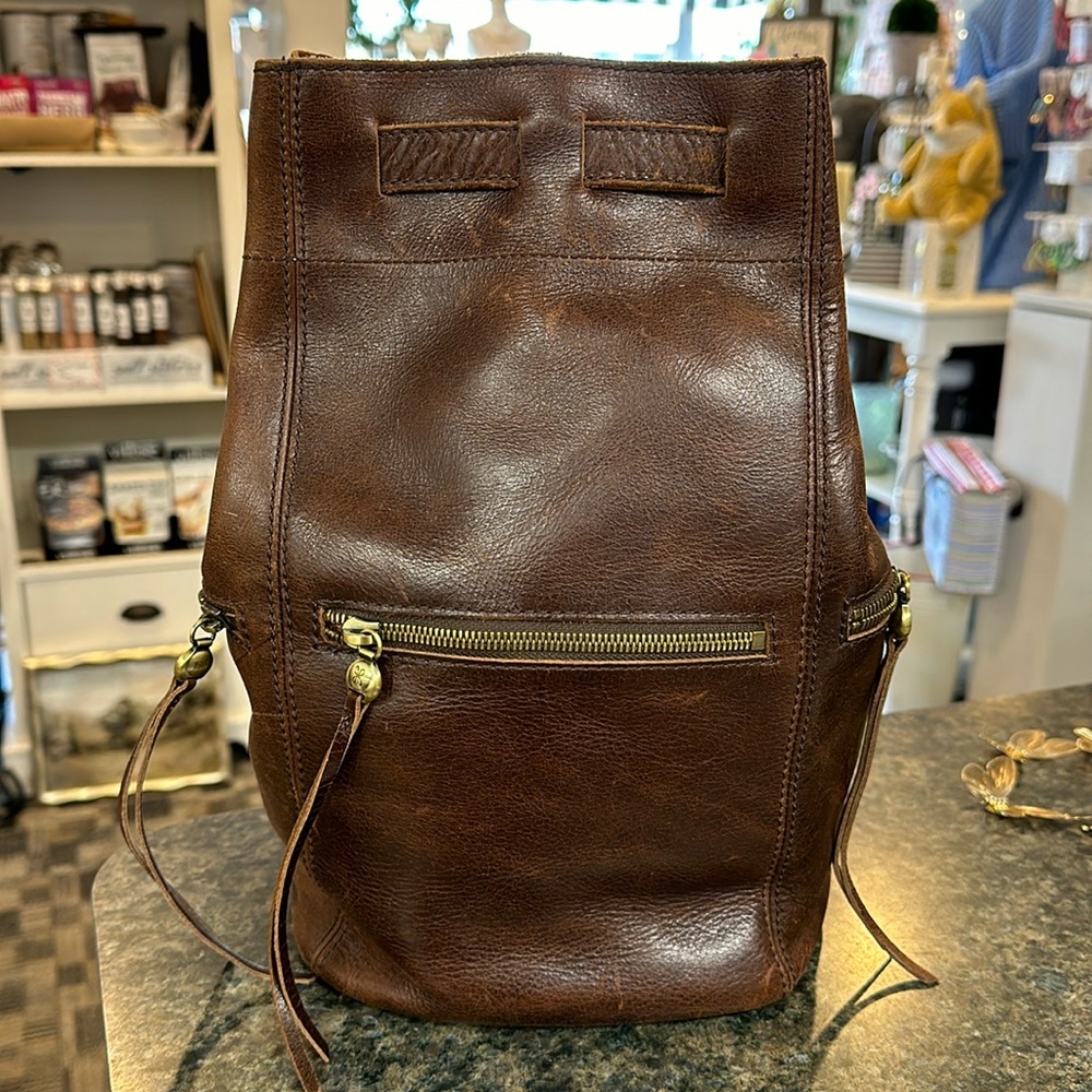 Velvet Hide HOBO Phoenix Backpack in Clove